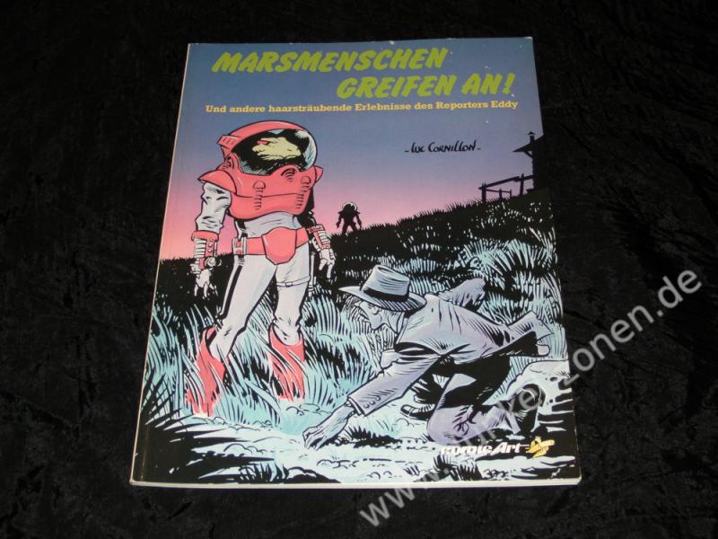 MARSMENSCHEN GREIFEN AN! Carlsen Comic Art - Science Fiction Satire Parodie