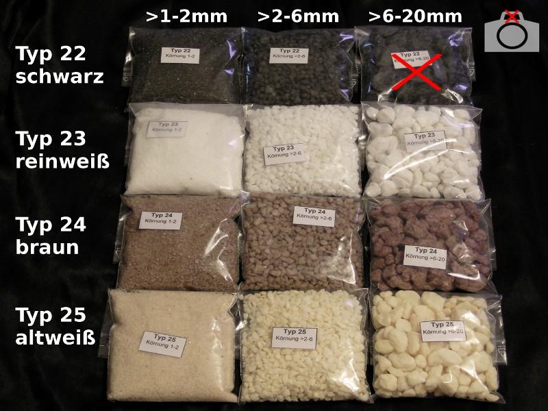 STEINE FELSEN GRANULAT - Tabletop - Dioramenbau - Landschaftsbau - Modellbau