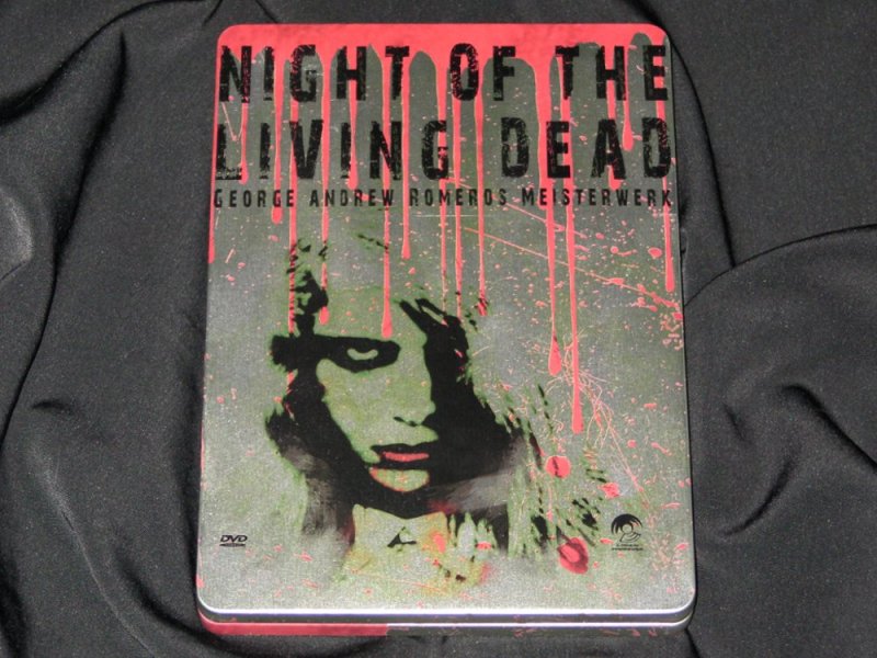 DVD - NIGHT OF THE LIVING DEAD - Doppel DVD - Metalcase - Zombie Klassiker von Romero