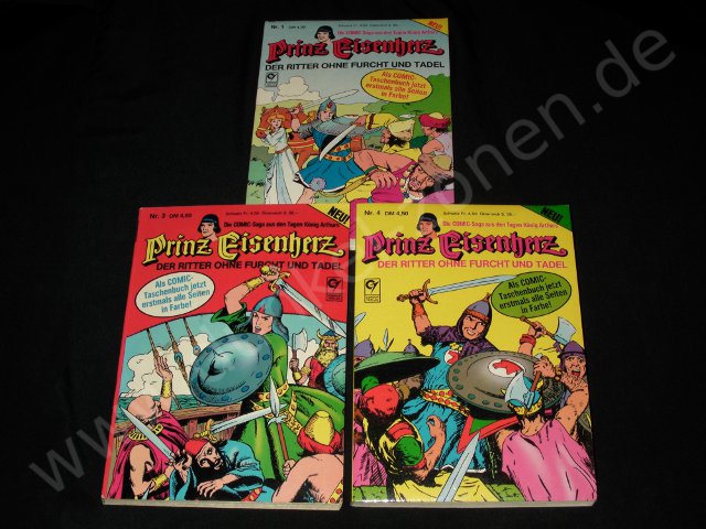PRINZ EISENHERZ - Comic-Taschenbücher  - Ritter - Abenteuer - von Condor - zur Auswahl 