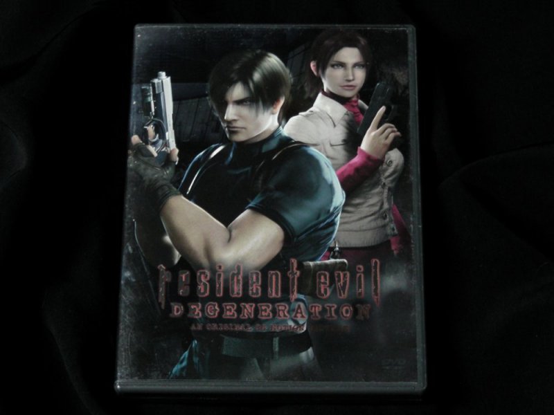 DVD - RESIDENT EVIL DEGENERATION - klasse Zombie Horror Animation in Spielfilmlänge