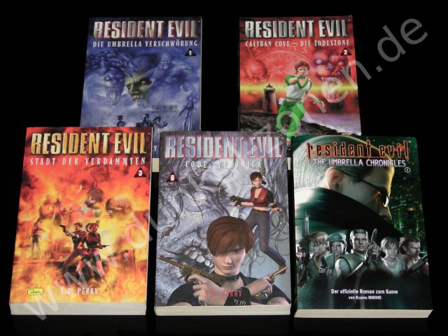 RESIDENT EVIL - ROMANE v. Panini Books - div. TB's zur Auswahl