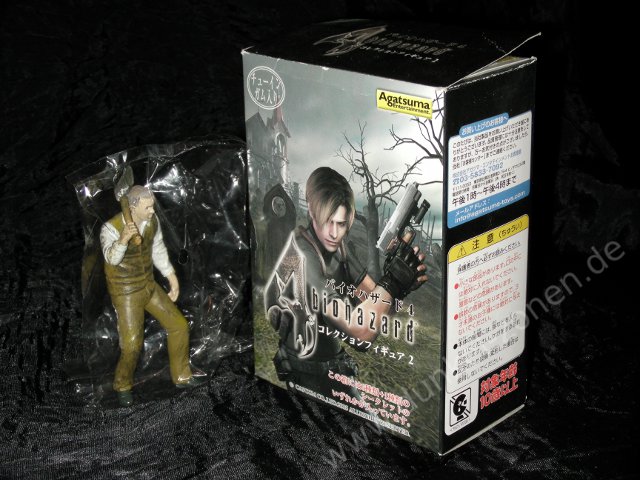 RESIDENT EVIL 4 MALE VILLAGER - Biohazard 4 Dorfbewohner Sammelfigur v. Agatsuma