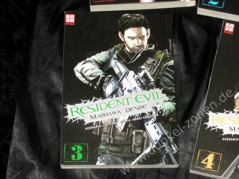 RESIDENT EVIL - MARHAWA DESIRE 3 - Kaze Manga Comic Taschenbuch