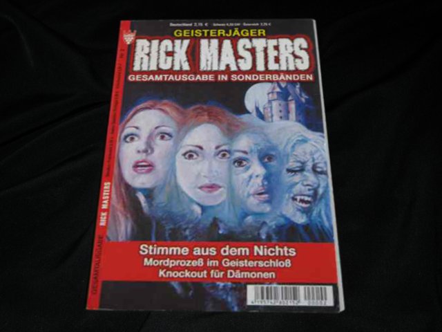 RICK MASTERS #2 - Geisterjäger als Sonderband v. Kelter