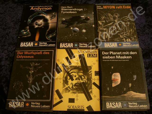 SCIFI - ROMANPAKET 19 - OSTALGIE - 6 Stück - div. Exemplare -rar