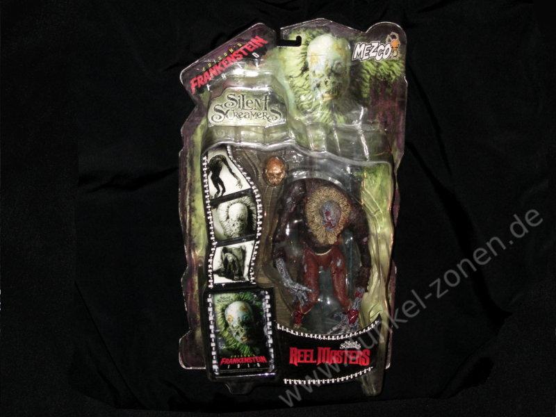 SILENT SCREAMERS SERIE 2 FRANKENSTEIN - Edison's Monster Actionfigur Playset Mezco Reel Masters