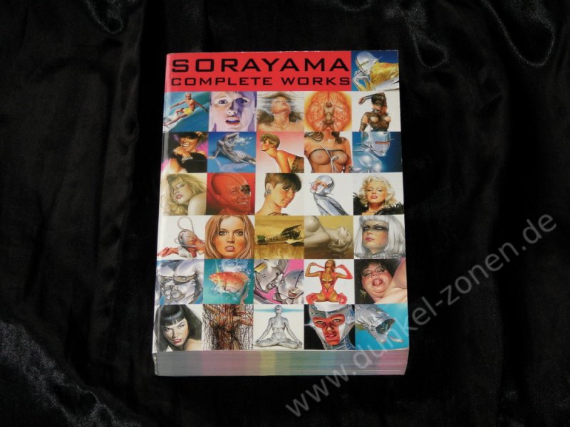 HAJIME SORAYAMA COMPLETE WORKS TB Artbook sexy SciFi Fantasy Gothic Robots Pinups