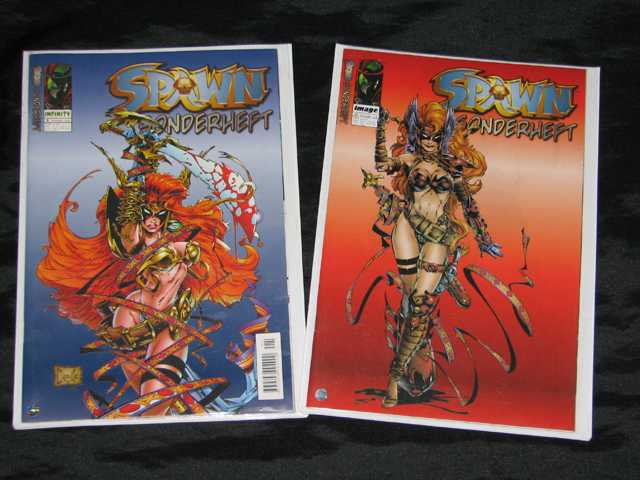 SPAWN SONDERHEFT 1-2 ANGELA - Superhelden Comic - Infinity - komplett