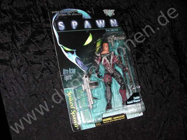 SPAWN THE MOVIE - SPIKED SPAWN - Horror Action Film Figur v. McFarlane OVP