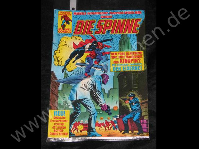 SPINNE, DIE #147 - Spiderman Comic + Der Eiserne - Marvel - Condor