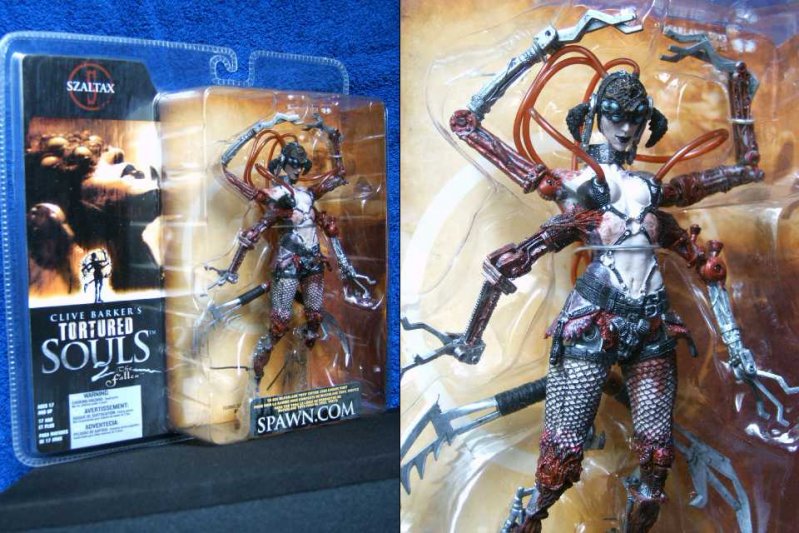 SZALTAX von Hellraiser Tortured Souls 2 - Clive Barker McFarlane Sammlerfigur