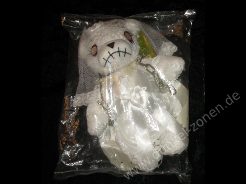 TEDDY SCARES - ANNABELLE WRAITHIA - Grusel Plüsch Teddybärin Gothic Bärin Stofftier