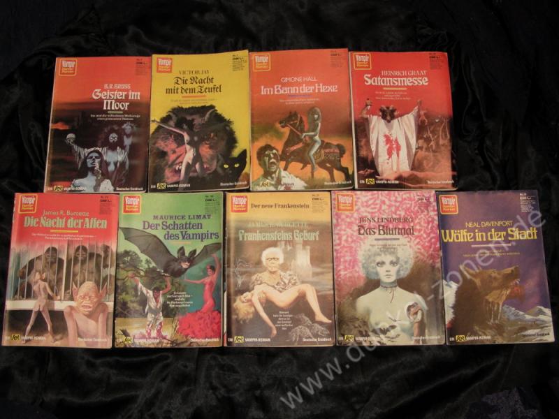 VAMPIR HORROR-ROMAN - Grusel Horror v. SET Pabel - Hefte zur Auswahl