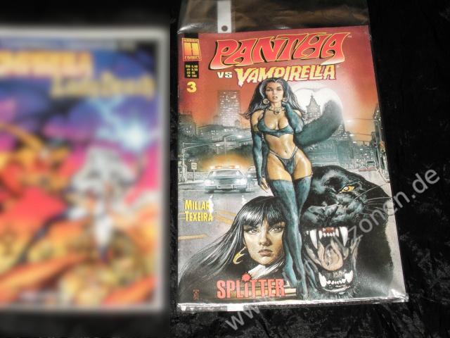 VAMPIRELLA #3 VS. PANTHA - Vampir-Lady Comic Heft - Splitter