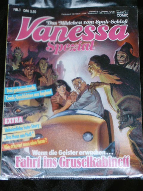 VANESSA SPEZIAL #1 - Fahrt ins Grusel-Kabinett - Comic v. Bastei