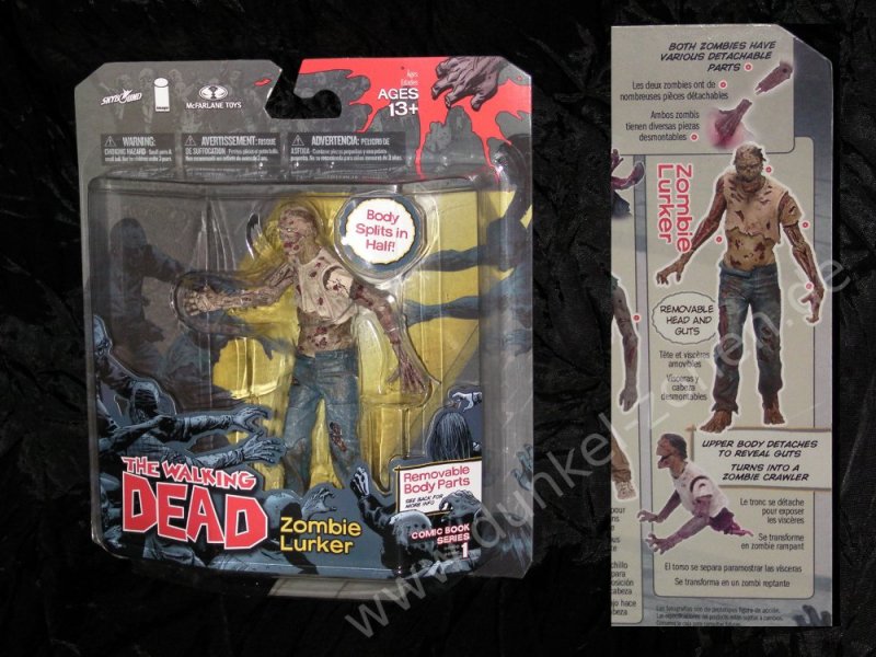 THE WALKING DEAD COMIC SERIE 1 ZOMBIE LURKER - McFarlane Action Figur 