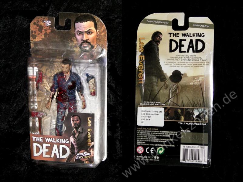 THE WALKING DEAD - LEE EVERETT BLOODY Telltale Games Skybound Actionfigur OVP