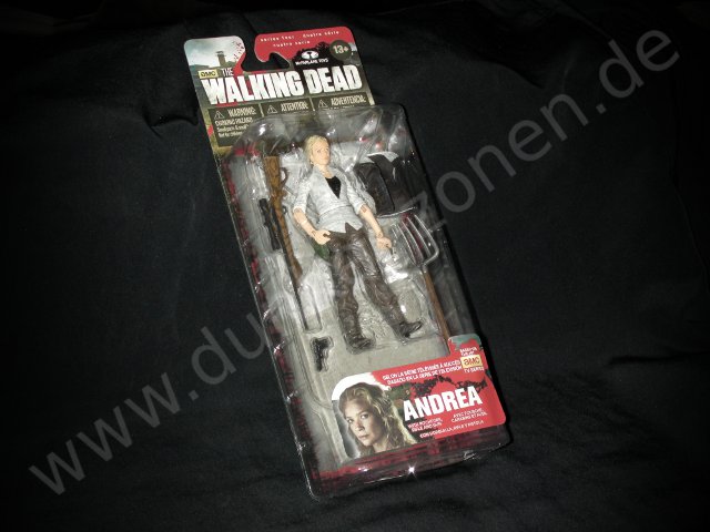 THE WALKING DEAD TV SERIE 4 ANDREA - McFarlane Action Figur - Zombie-Hunter