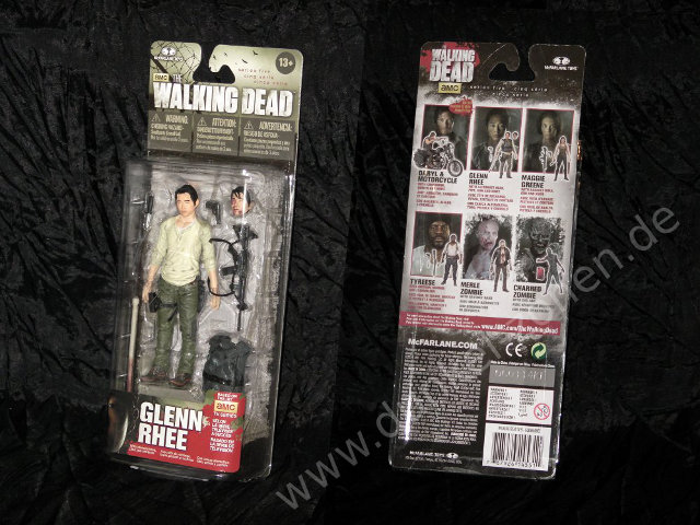THE WALKING DEAD TV SERIE 5 GLENN RHEE - McFarlane Action Figur - Zombie-Hunter