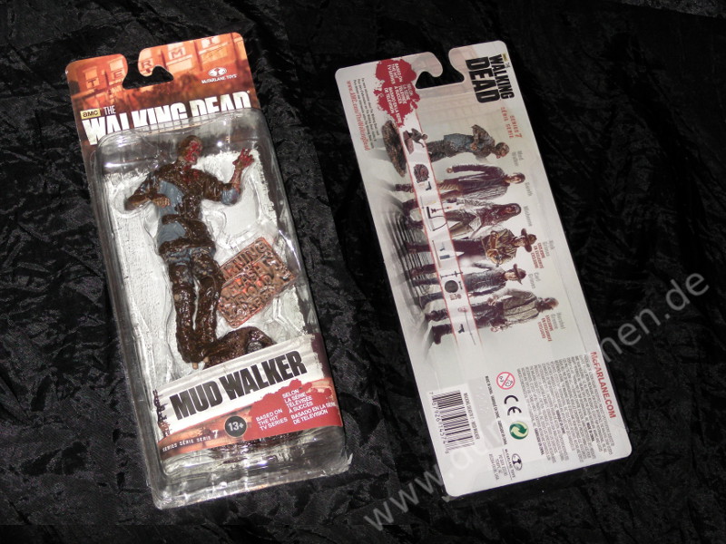 THE WALKING DEAD TV SERIE 7 MUD WALKER - McFarlane Actionfigur OVP - Zombie Biter