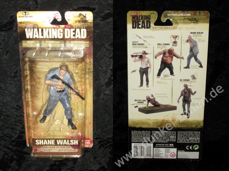 THE WALKING DEAD TV SERIE 2 SHANE WALSH - McFarlane Action Figur in schmaler OVP rar