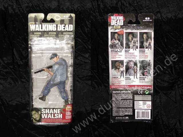 THE WALKING DEAD TV SERIE 5.5 SHANE WALSH - McFarlane Action Flashback exclusive Figur