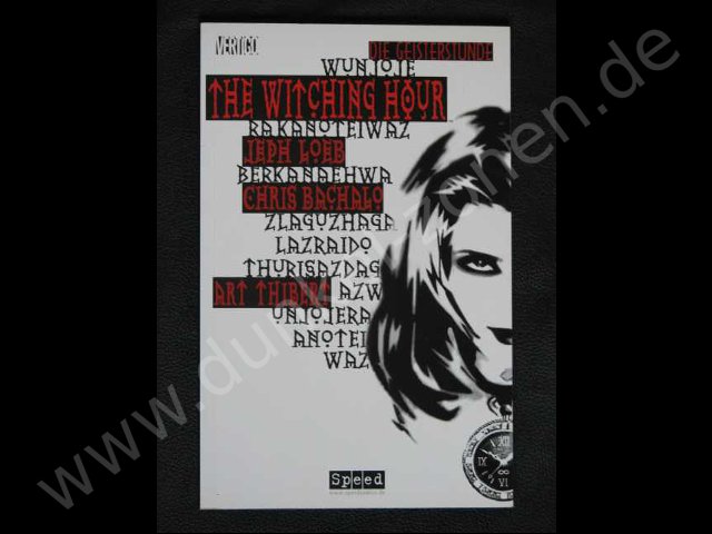 WITCHING HOUR - DIE GEISTERSTUNDE - Softcover Comic v. Speed - Hexen - Wicca - SC