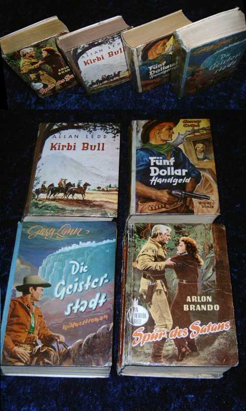 WESTERN - Romanpaket 2 - gebunden - 4 Stück - Cowboys - Wildwest