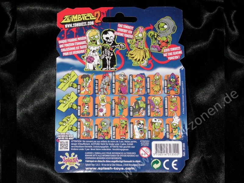 ZOMBIEZZ SERIE 2 KOMPLETT 18 lustige Beluga Zombie Figuren Set Sammlung NEU OVP