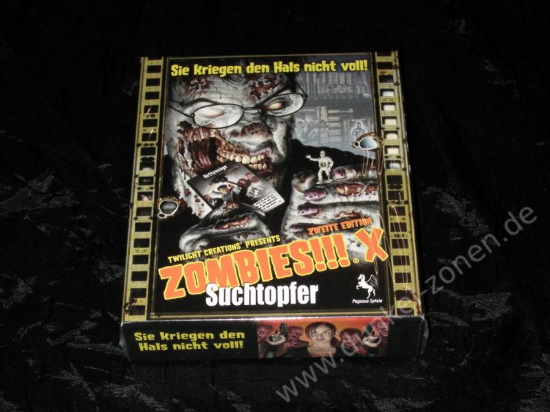 ZOMBIES!!! 10 X SUCHTOPFER - 2. Edition Brettspiel Ergänzung Zusatzkasten v. Pegasus