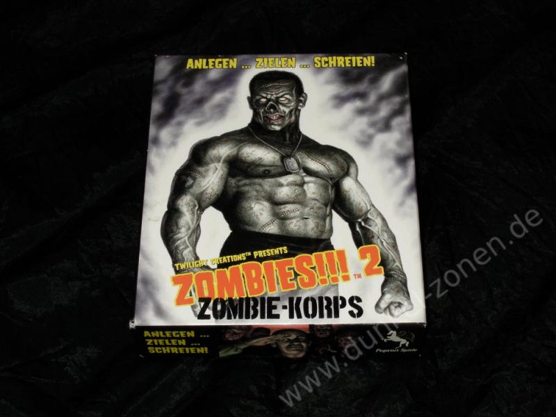 ZOMBIES!!! 2 ZOMBIE-KORPS - 1. Edition Brettspiel Ergänzung Zusatzkasten v. Pegasus