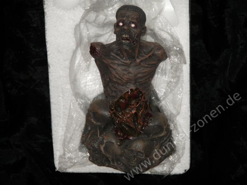 ZOMBIES UNLEASHED FRANKLIN BUST - auf 240 St. limit. Zombie Büste Statue Quarantine Studios