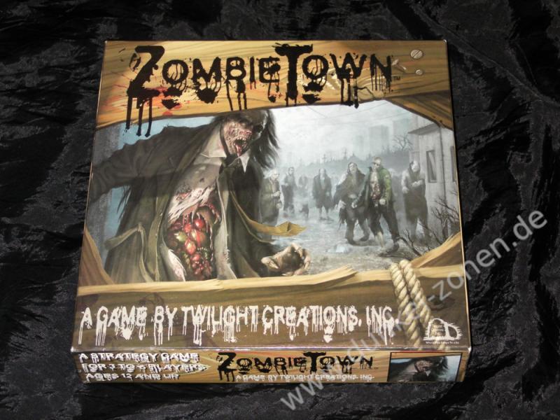 ZOMBIETOWN - engl. Zombie Brettspiel Boardgame Twilight Creations Inc. - Zombie Town Tabletop 