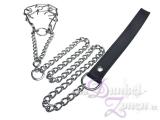 SKLAVEN-LEINE *SLAVE* - Metall Erziehungs-Kette ca. 95 cm - Petplay