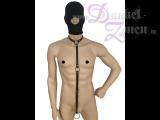 HERREN HARNESS *SLIM* MIT GENITALRING - Leder Riemen Körpergeschirr Zaumzeug Outfit