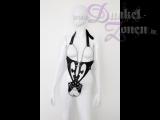 DAMEN LEDER BODY *AMAZONE* MIT KETTEN - Leder Riemen Geschirr - sexy Bekleidung Outfit