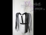 DAMEN BODY HARNESS *DEMONIC VAMPIRE* - aus echtem Leder - Körper-Geschirr Bodyharness