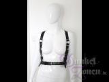 DAMEN BODY HARNESS *DEMON* - aus echtem Leder - Körper-Geschirr Bodyharness Lederbody Zaumzeug