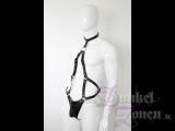 HERREN HARNESS *DEMOLITION* - aus echtem Leder - Körper-Geschirr Lederharness Outfit