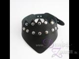 HALSFESSEL HALSBAND *QUEEN AND KING* - Leder Hals-Fessel-Band BDSM Fetisch Outfit