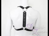 UNISEX *MODERN HARNESS* FÜR DAMEN ODER HERREN - Echtleder Körper-Geschirr Bodyharness Zaumzeug