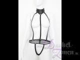 DAMEN BODY-HARNESS - Leder Version - Körper-Geschirr Riemenbody Zaumzeug