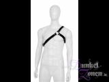 HERREN HARNESS *ASYMMETRIC* - Leder Schulter Gurt Riemen - BDSM-Outfit
