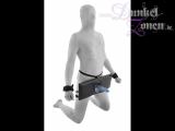 PENIS HODEN PRANGER mit Handfesseln - Sklaven Fesselungs-Werkzeug BDSM Tool