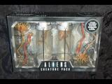 ALIENS CREATURE PACK - Facehugger Chestburster Actionfigur Zubehör Accessoires Set NECA rar NEU OVP