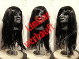 ASIA HORROR KOPF E + SCHWARZE PERÜCKE - Geist Mädchen Girl Fluch - Unikat v. Grimboldtt