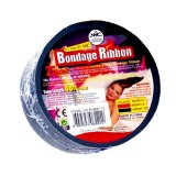 BONDAGE-TAPE SCHWARZ - 18m Rolle Bondage Band - selbsthaftend - Fessel - Fesselspiele