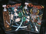 CHASTITY ROCKED 1-2 - Vampir-Comics -Chaos -komplett - sexy