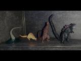 GODZILLA - SHIN GODZILLA - 4 FIGUREN SET - Entwicklung Evolution Kaiju Riesenmonster